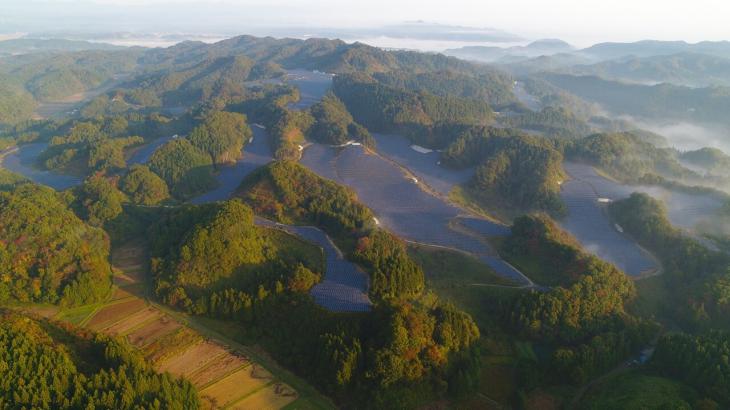Aerial View of Mountains