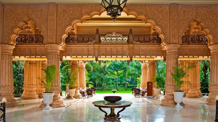 hotel lobby