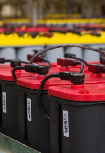 Battery production