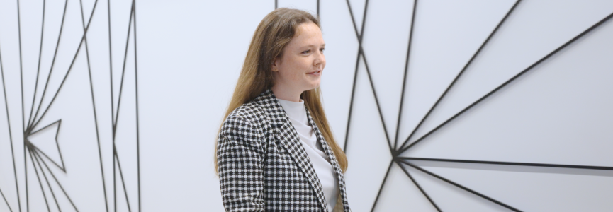 person in an office