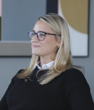 person in an office