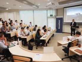 Brookfield Academy Attendees in a Meeting