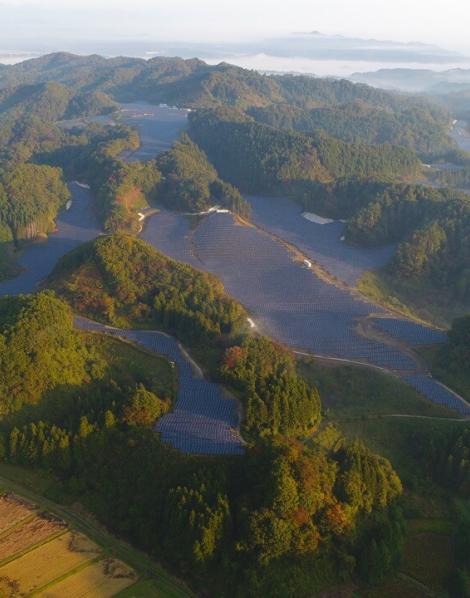Aerial View of Mountains