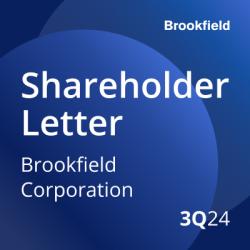 brookfield 3Q shareholder letter