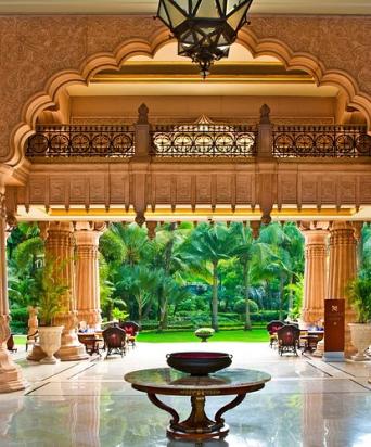 hotel lobby