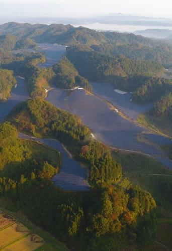 Aerial View of Mountains