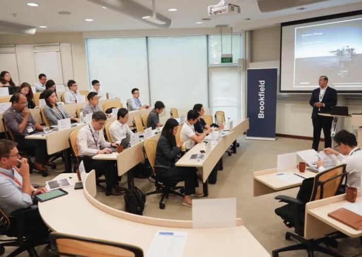 Brookfield Academy Attendees in a Meeting