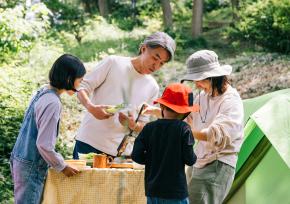 Family spending time together